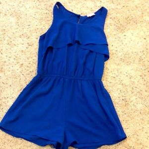 Blue romper
